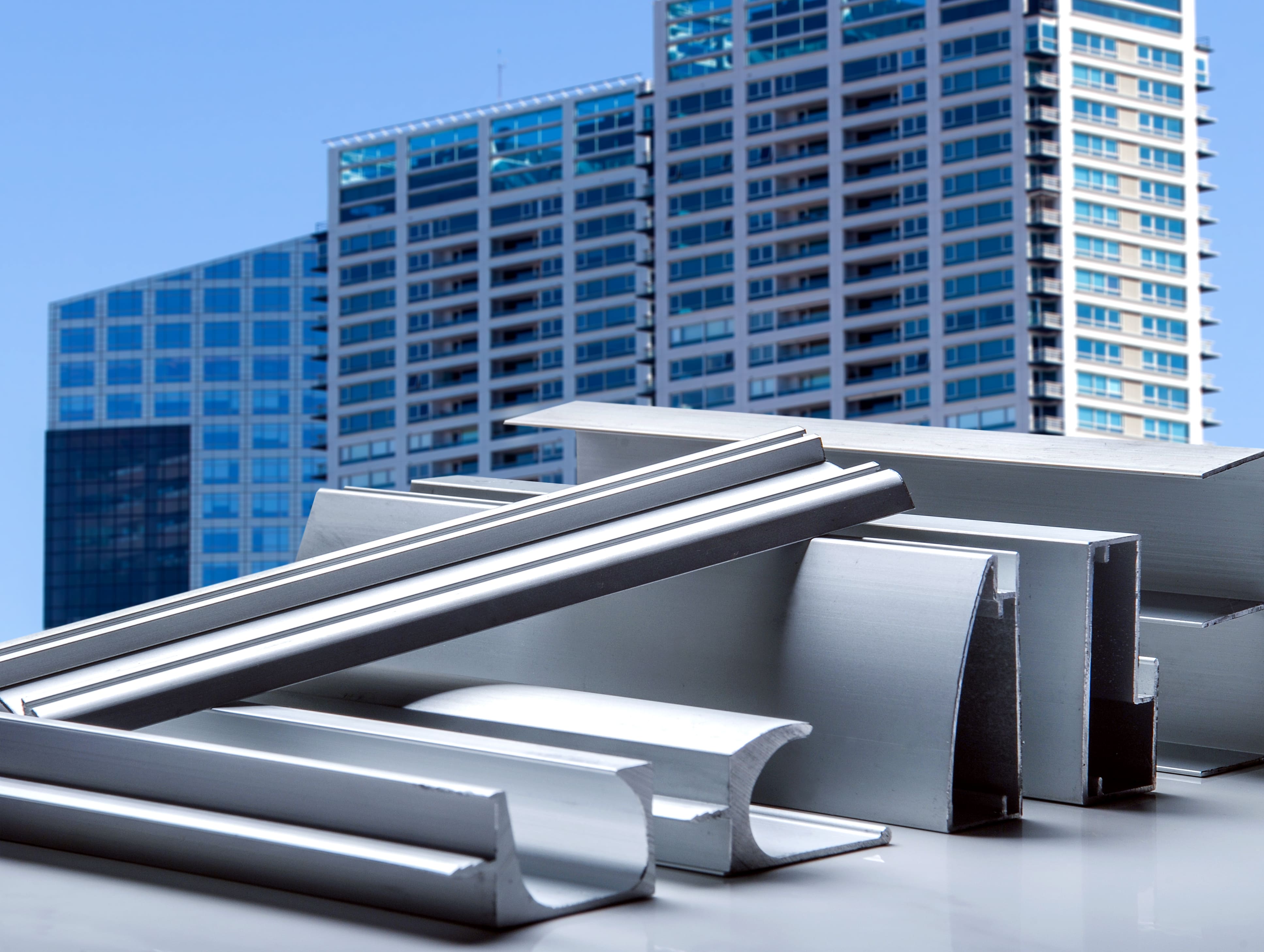 lak metalen frame gebouw