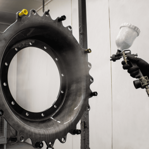 Anwendung von MM31® auf einer Felge bei BMS Coating