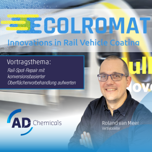 Roland van Meer presentiert